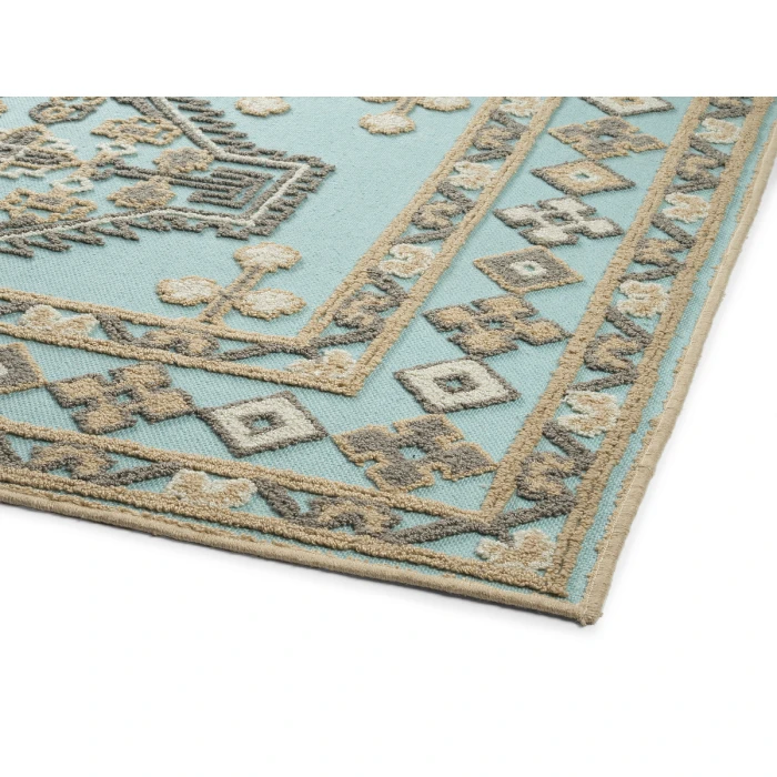 Kaleen Warwick Robins Egg TDW09-61-573 5 ft. X 7 ft. 3 in. Rectangle Rug