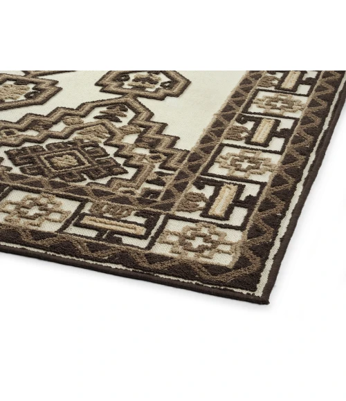 Kaleen Warwick Ivory TDW10-01-1818 18 in. X 18 in. Square Rug