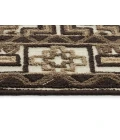Kaleen Warwick Ivory TDW10-01-1818 18 in. X 18 in. Square Rug