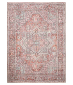 Kaleen Vera Coral VER01-99 2 ft. 6 in. X 9 ft.  Runner Rug