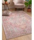 Kaleen Vera Coral VER01-99-269 2 ft. 6 in. X 9 ft. Runner Rug