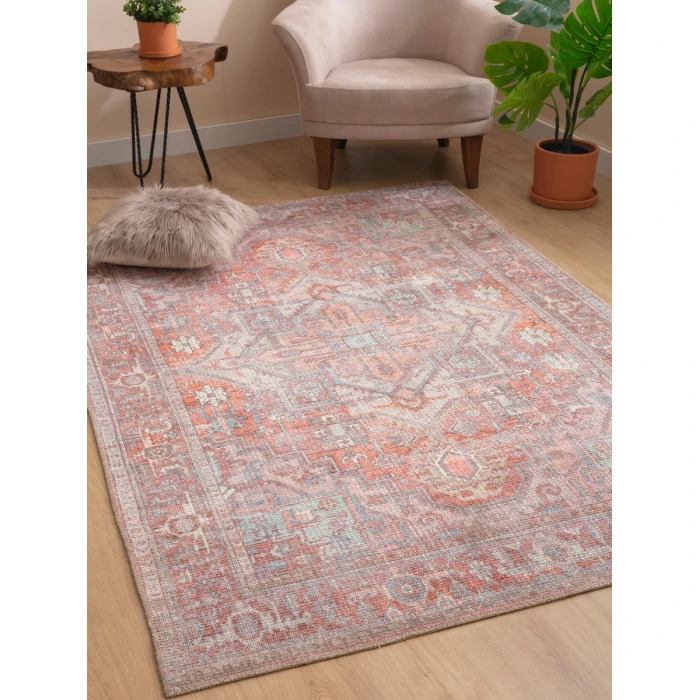 Kaleen Vera Coral VER01-99-1013 10 ft. X 13 ft. Rectangle Rug