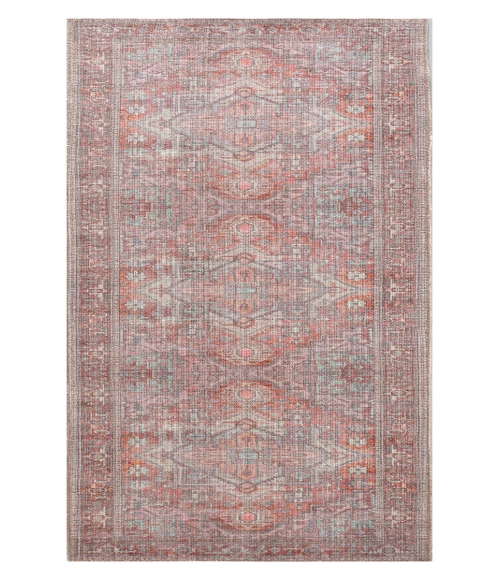 Kaleen Vera Coral VER01-99-269 2 ft. 6 in. X 9 ft. Runner Rug