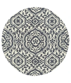 Kaleen Tara Rounds Evl04-75-99 Rd Area Rug 9 ft. 9 in. X 9 ft. 9 in. Round