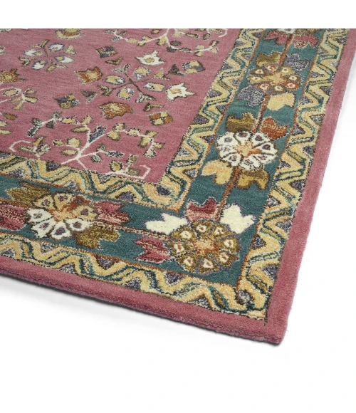 Kaleen Charlotte Pink TDC03-92-1818 18 in. X 18 in. Square Rug