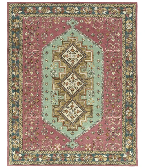 Kaleen Charlotte Pink TDC03-92-1818 18 in. X 18 in. Square Rug