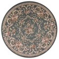 Kas Avalon 5602 Slate Blue Aubusson Machine-Woven Area Rug 2' x 7'7" Runner