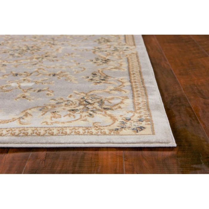 Kas Avalon 5604 Light Grey Aubusson Area Rug 7'10" x 9'10"