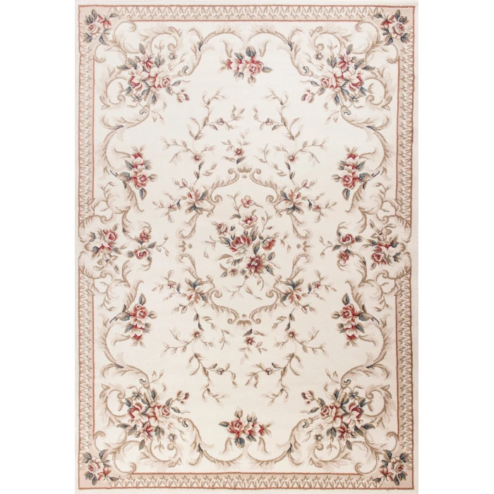 Kas Avalon 5606 Ivory Aubusson Area Rug 2' x 7'7" Runner
