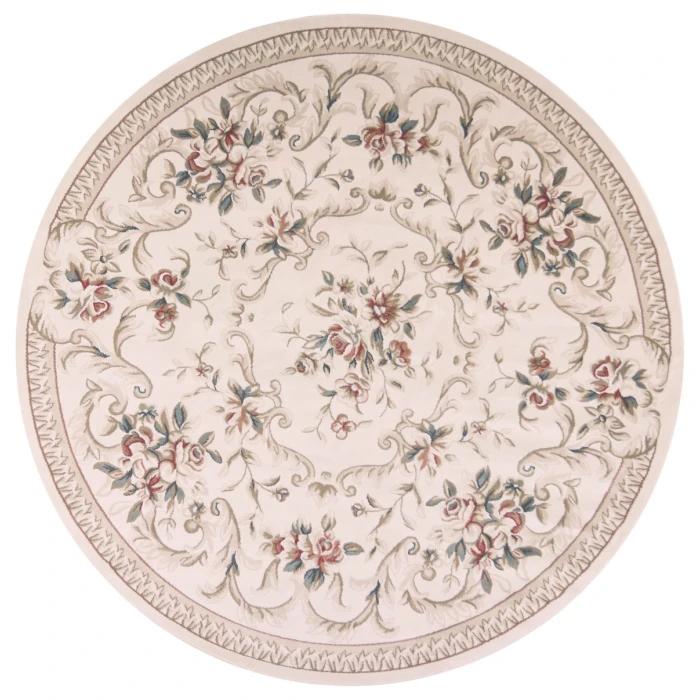 Kas Avalon 5606 Ivory Aubusson Area Rug 2' x 7'7" Runner