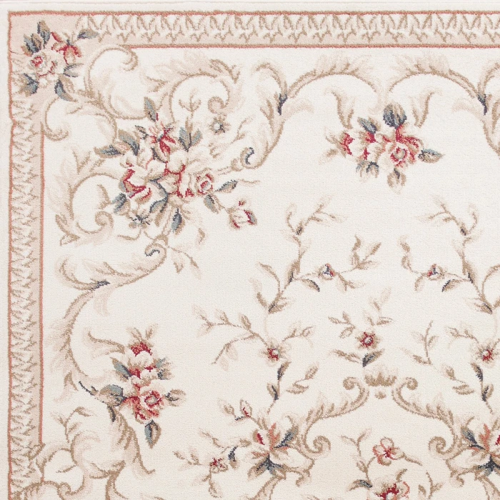 Kas Avalon 5606 Ivory Aubusson Area Rug 2' x 7'7" Runner