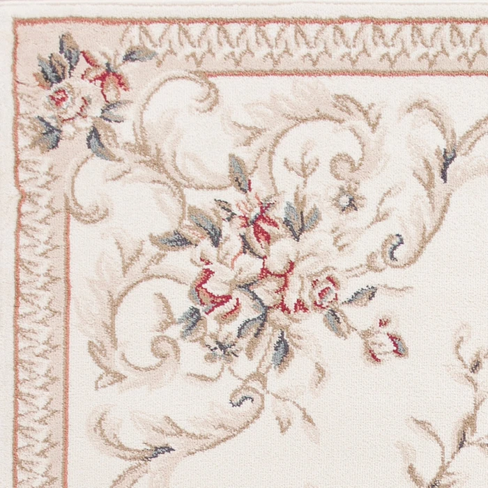 Kas Avalon 5606 Ivory Aubusson Area Rug 2' x 7'7" Runner