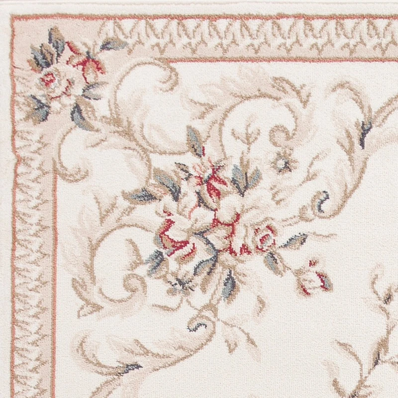 Kas Avalon 5606 Ivory Aubusson Area Rug 3'3" x 5'3"