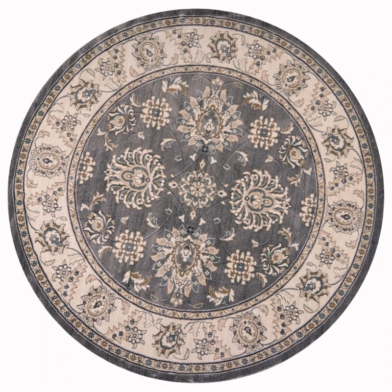Kas Avalon 5608 Grey/Ivory Kashan Area Rug 2' x 7'7" Runner