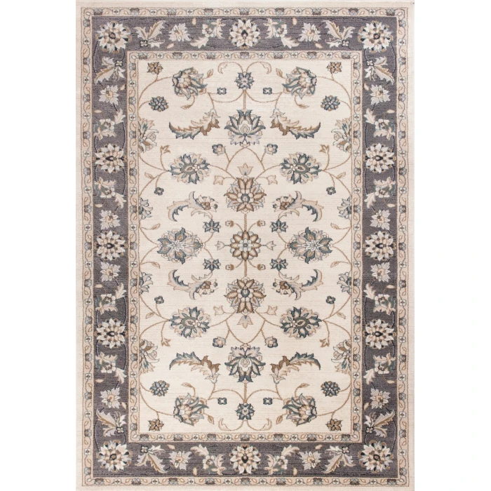 Kas Avalon 5612 Ivory/Grey  Mahal Area Rug 7'10" x 9'10"