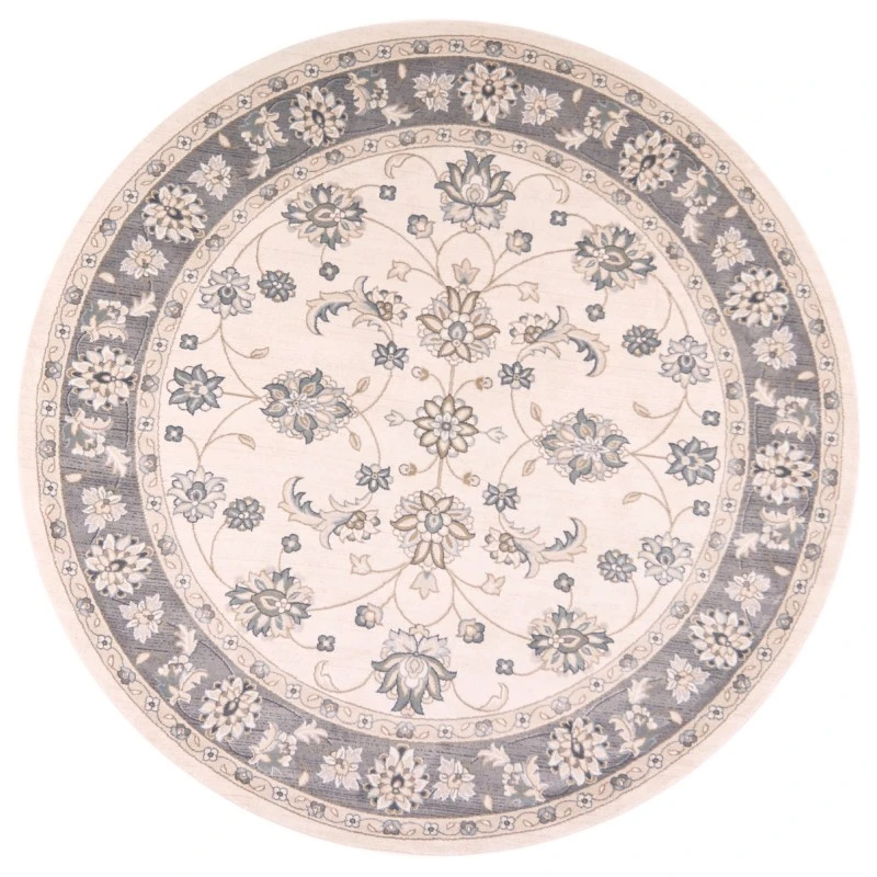 Kas Avalon 5612 Ivory/Grey  Mahal Area Rug 3'3" x 5'3"