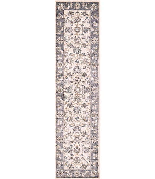 Kas Avalon 5612 Ivory/Grey  Mahal Area Rug 9' x 12'