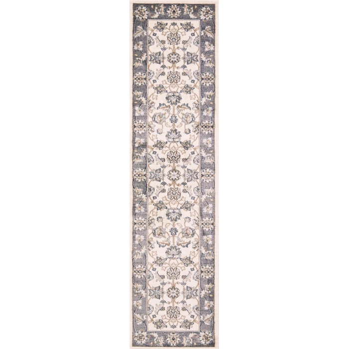 Kas Avalon 5612 Ivory/Grey  Mahal Area Rug 7'10" x 9'10"