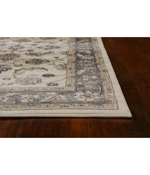 Kas Avalon 5612 Ivory/Grey  Mahal Area Rug 9' x 12'