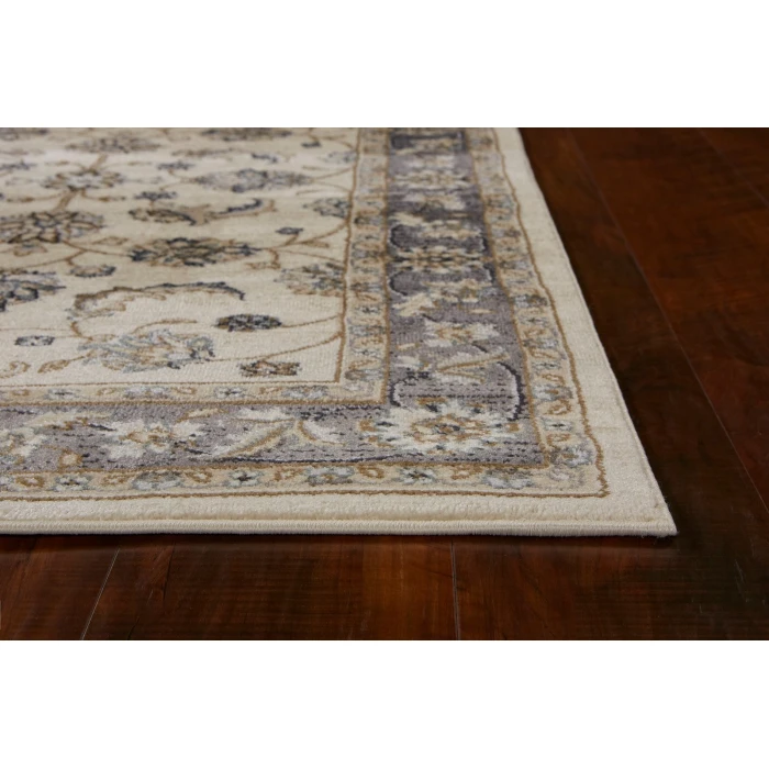 Kas Avalon 5612 Ivory/Grey  Mahal Area Rug 7'10" x 9'10"