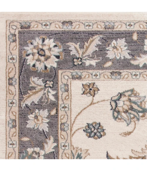 Kas Avalon 5612 Ivory/Grey  Mahal Area Rug 9' x 12'