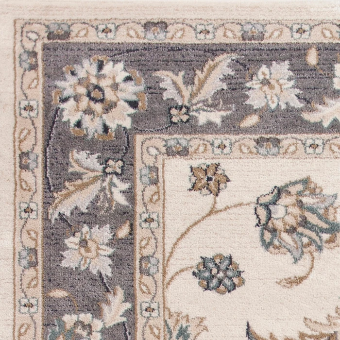 Kas Avalon 5612 Ivory/Grey  Mahal Area Rug 7'10" x 9'10"