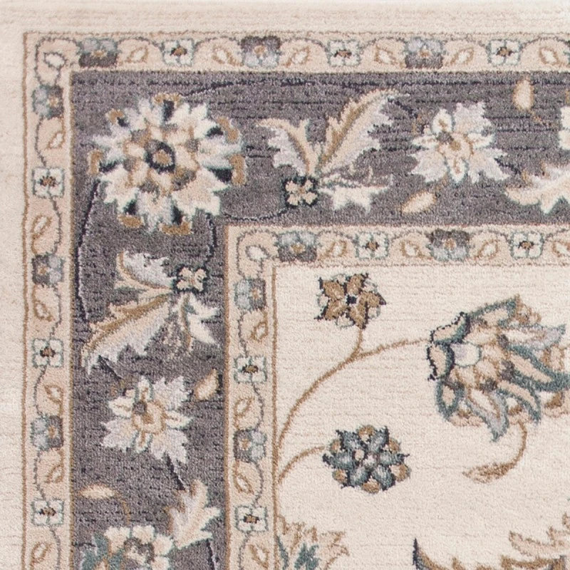 Kas Avalon 5612 Ivory/Grey  Mahal Area Rug 3'3" x 5'3"