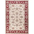 Kas Avalon 5613 Ivory/Red  Mahal Area Rug 2' x 7'7" Runner