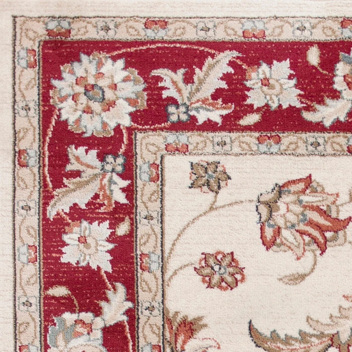Kas Avalon 5613 Ivory/Red  Mahal Area Rug 7'10" x 9'10"