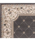 Kas Avalon 5615 Grey/Ivory Courtyard Area Rug 9' x 12'