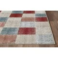 Kas Avalon 5616 Brown Checkered Area Rug 5'3" x 7'7"