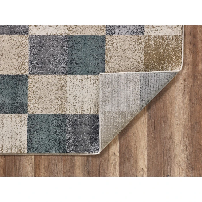 Kas Avalon 5617 Ivory Checkered Area Rug 7'10" x 9'10"