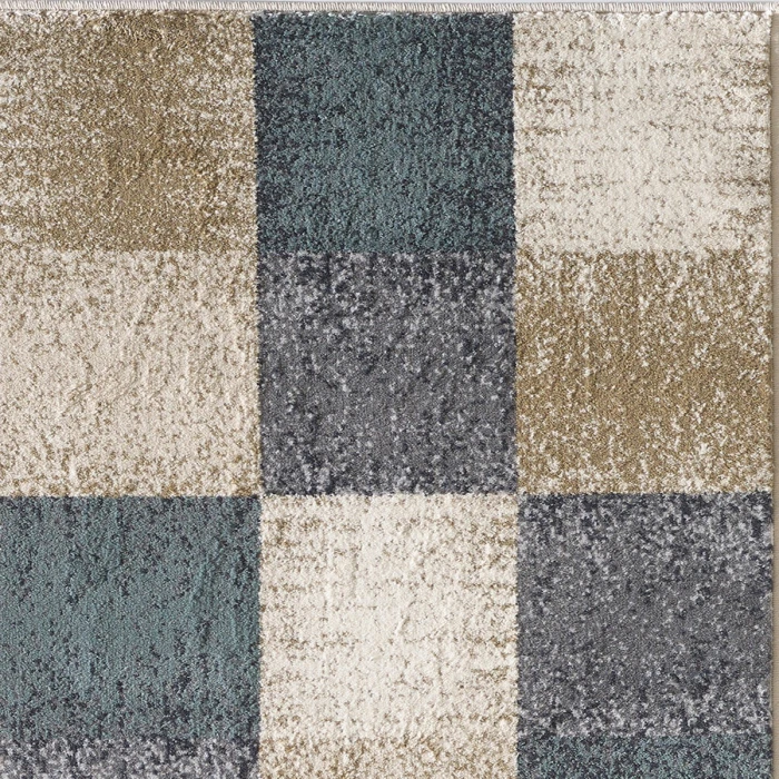Kas Avalon 5617 Ivory Checkered Area Rug 7'10" x 9'10"