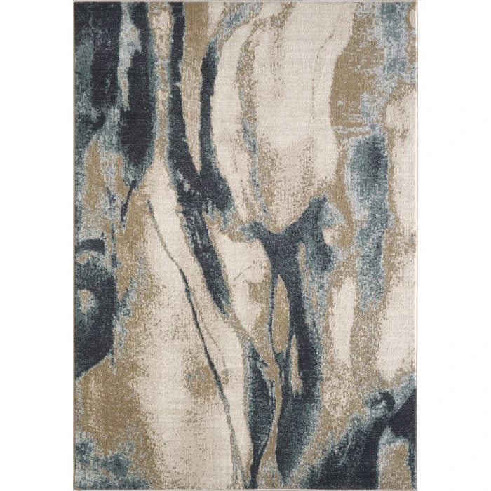 Kas Avalon 5618 Ivory/Blue Wonder Area Rug 5'3" x 7'7"