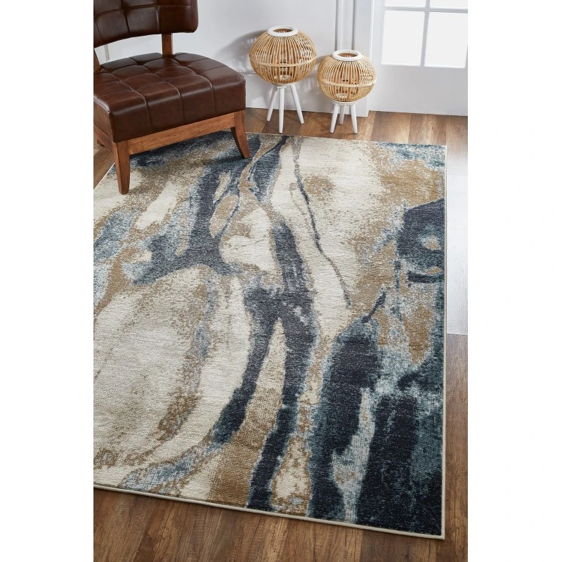 Kas Avalon 5618 Ivory/Blue Wonder Area Rug 7'10" Round