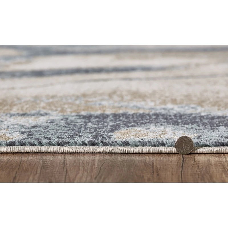 Kas Avalon 5618 Ivory/Blue Wonder Area Rug 7'10" Round