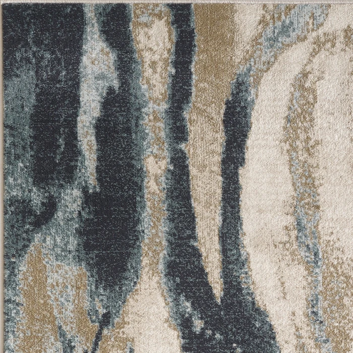 Kas Avalon 5618 Ivory/Blue Wonder Area Rug 5'3" x 7'7"
