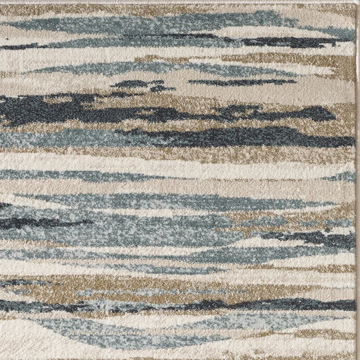 Kas Avalon 5620 Ivory/Blue Landscapes Area Rug 5'3" x 7'7"