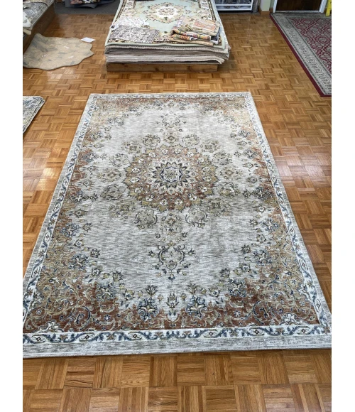KAS Avani Taupe 8415 7ft.10in. x 10ft.2in. Rectangle Rug