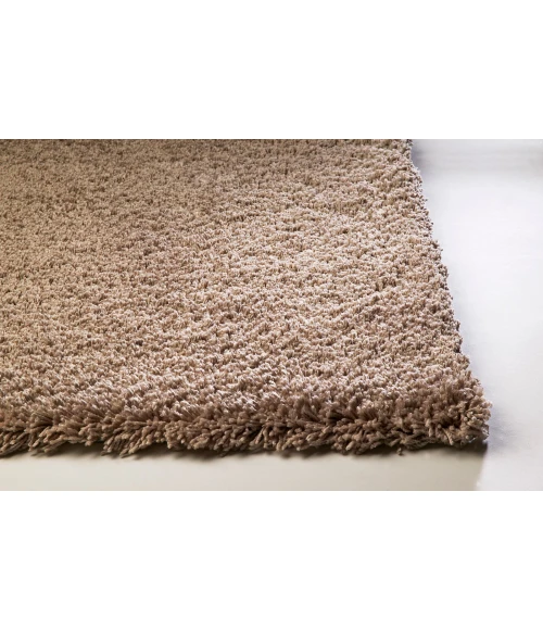 Kas Bliss 1551 Beige Shag Area Rug 3'3" x 5'3"