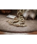 Kas Bliss 1551 Beige Shag Area Rug 3'3" x 5'3"