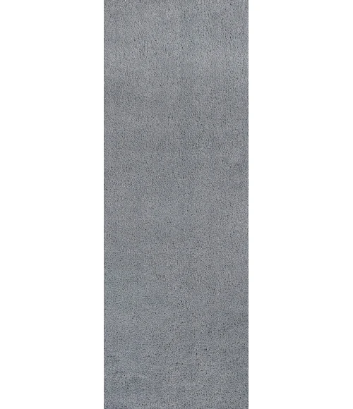 Kas Bliss 1557 Grey Shag Area Rug 6' Round