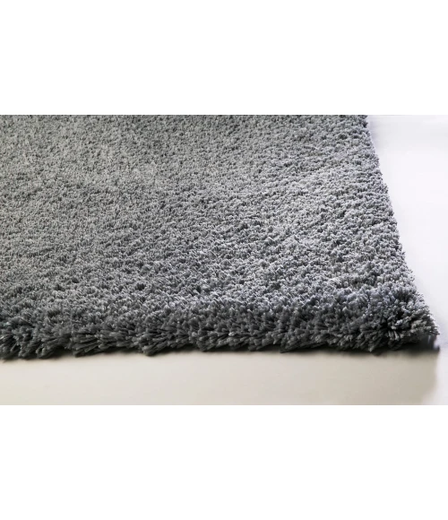Kas Bliss 1557 Grey Shag Area Rug 6' Round