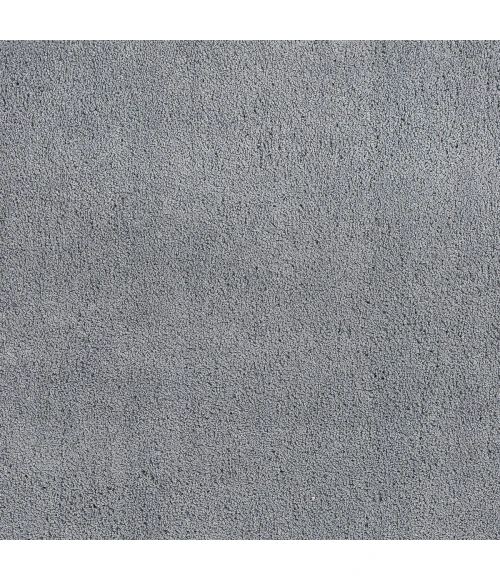 Kas Bliss 1557 Grey Shag Area Rug 6' Round