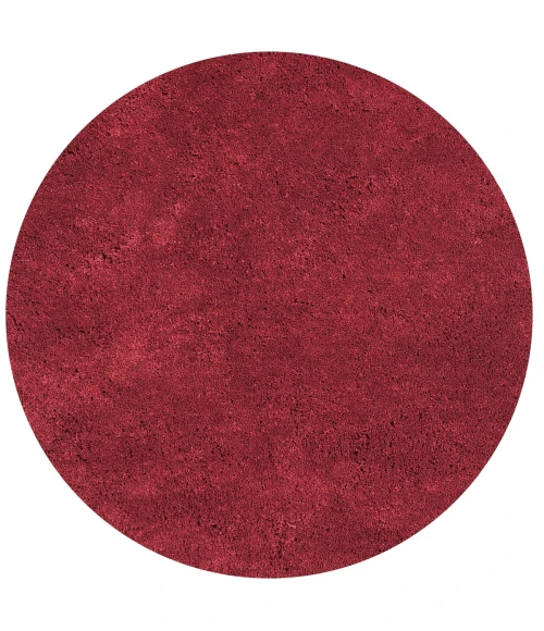 Kas Bliss 1564 Red Shag Area Rug 6' Round