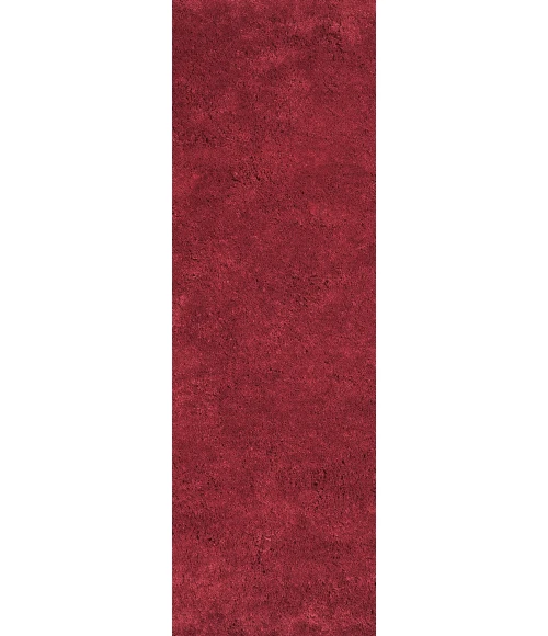 Kas Bliss 1564 Red Shag Area Rug 6' Round