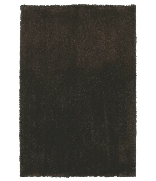 Kas Bliss 1566 Espresso Shag Area Rug 9' x 13'