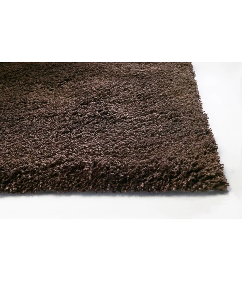 Kas Bliss 1566 Espresso Shag Area Rug 9' x 13'