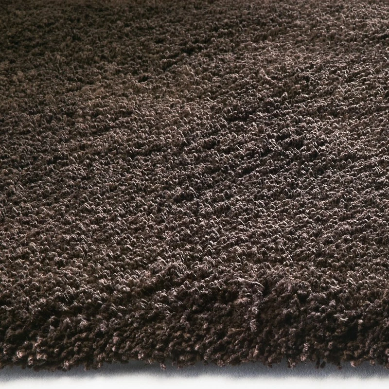 Kas Bliss 1566 Espresso Shag Area Rug 7'6" X 9'6"
