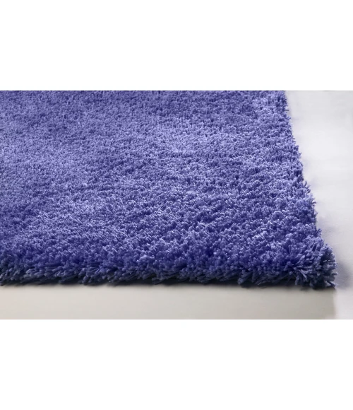 Kas Bliss 1573 Purple Shag Area Rug 8' Round